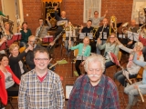 69 IMG 3944 Repetitie Muziek DezeFoto : 2015, Deurningen, jubileum, oud leden, plechelmus harmonie, repetitie, spolhoes